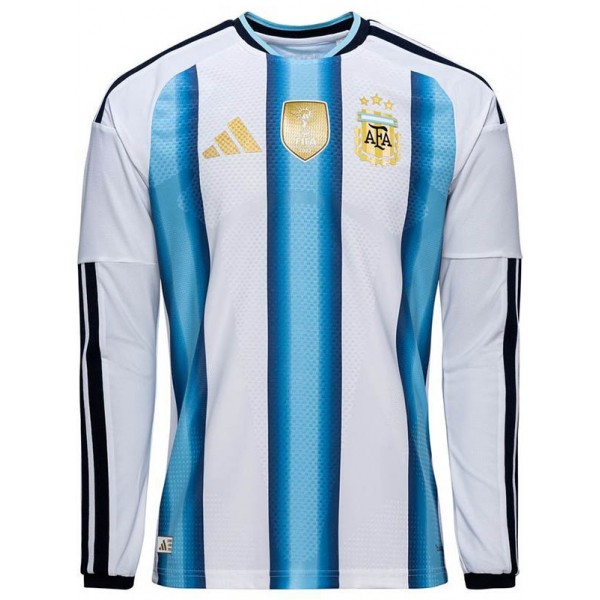 Argentina maillot domicile manches longues tenues adulte homme coupe monde 2026